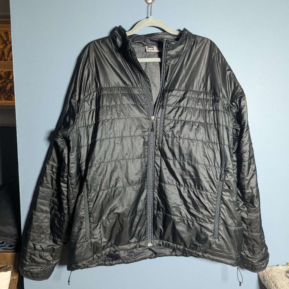 REI Men's Black Puffer Packable Jacket Size XXL 2XL
